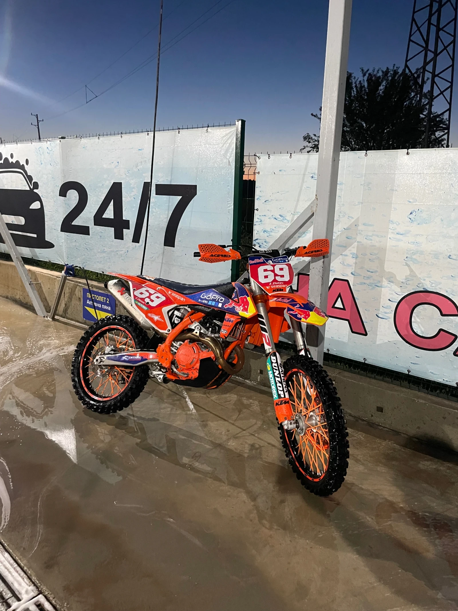 Ktm SX-F Мотора е много запазен