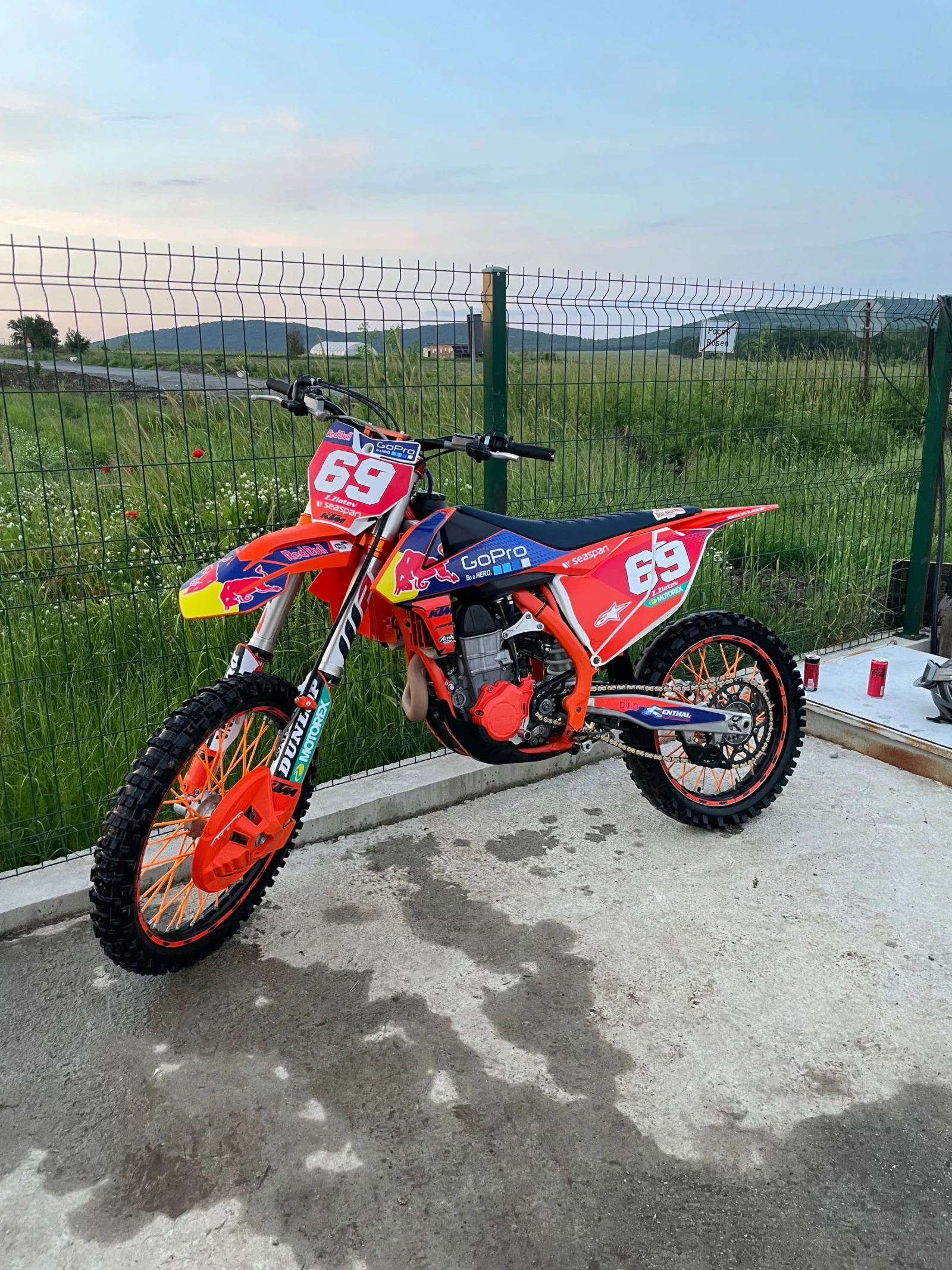 Ktm SX-F Мотора е много запазен, снимка 5 - Мотоциклети и мототехника - 55269812