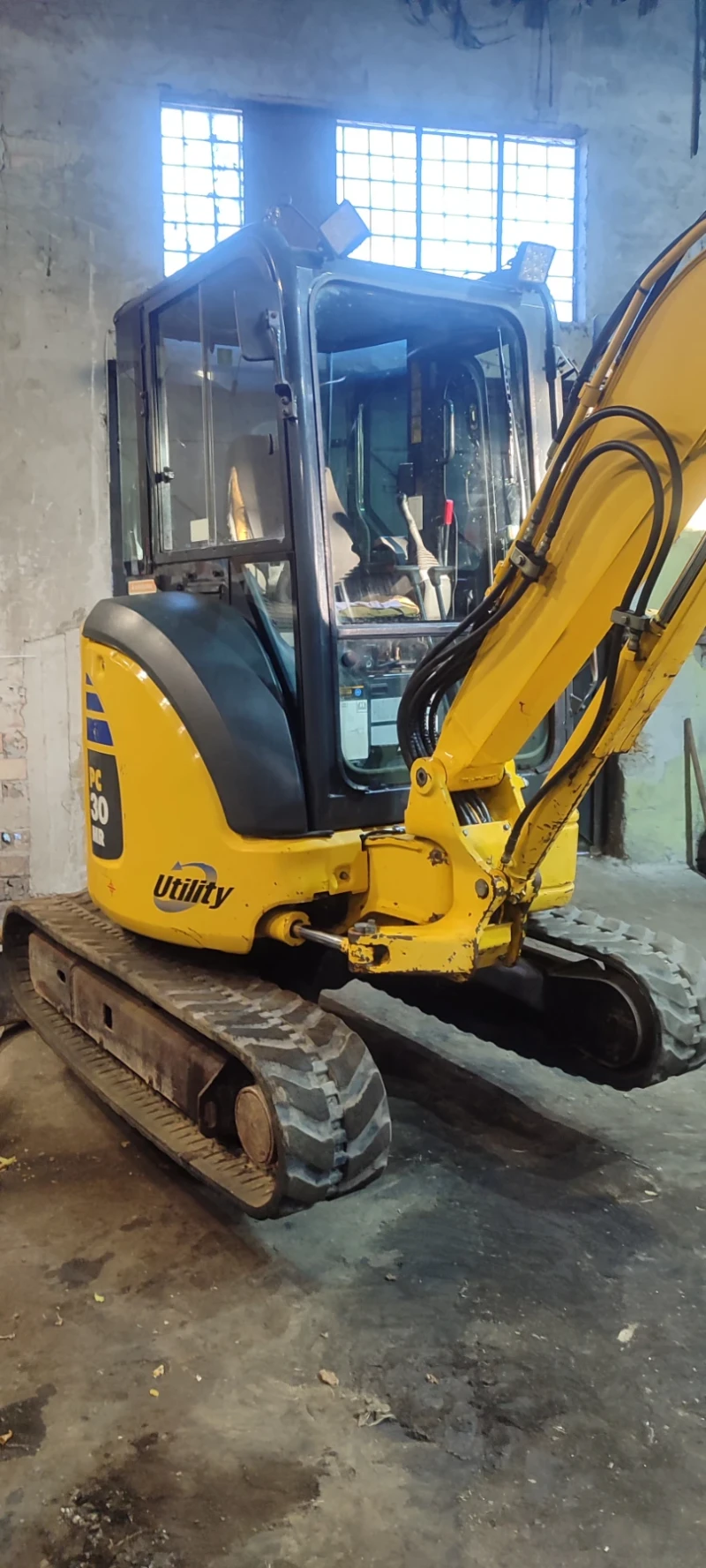 Багер Komatsu PC30, снимка 8 - Индустриална техника - 48695749