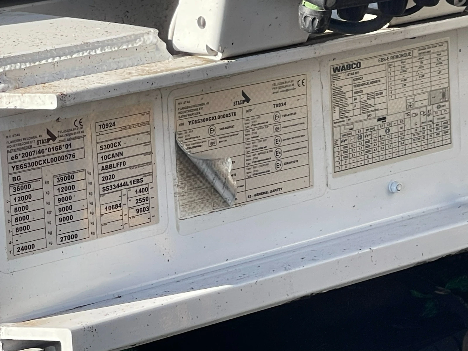 Полуремарке Stas S24, снимка 4 - Ремаркета - 54362342