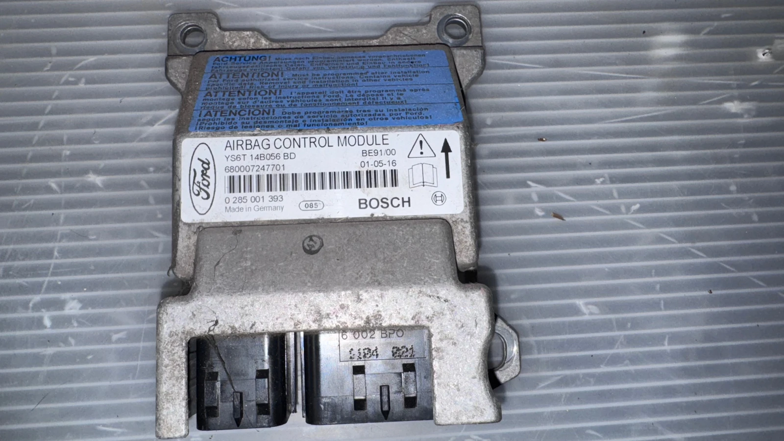 Airbag  /  /  a Ford Fiesta - YS6T14B056 | Mobile.bg   2