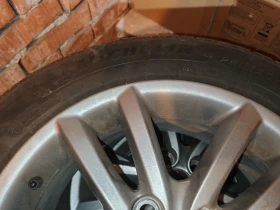 Toyota Auris втори комплект джанти + летни гуми Michelin, снимка 17