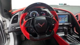 Chevrolet Corvette СПОРТНИ ЧЕРВЕНИ СЕДАЛКИ* F1 ВОЛАН* ПОДГРЕВ* ОБДУХВ, снимка 15