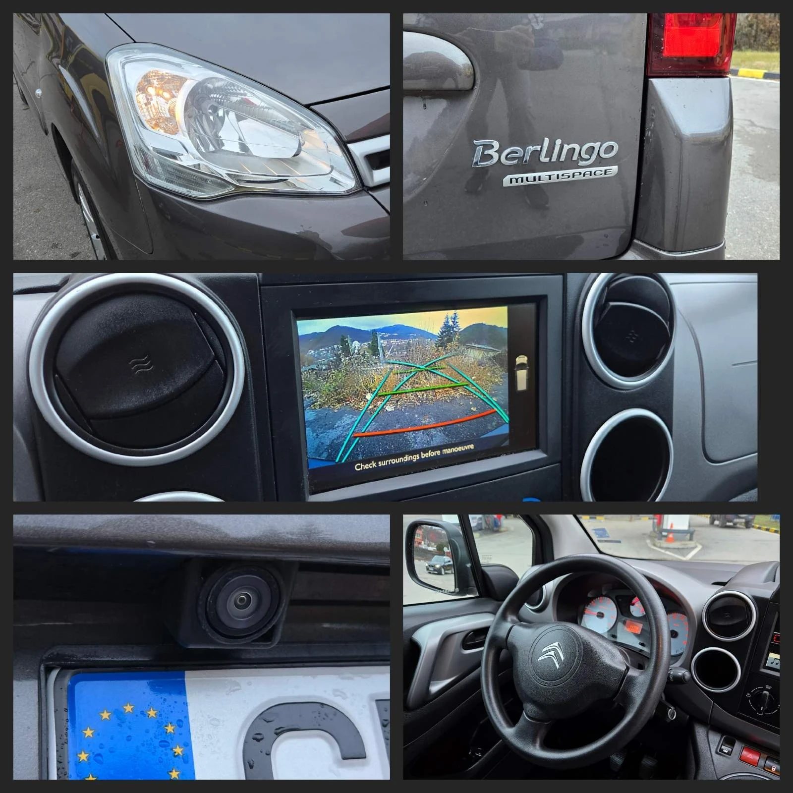 Citroen Berlingo Multispace 1.6HDI 120hp!! Evro 6B!! - изображение 5