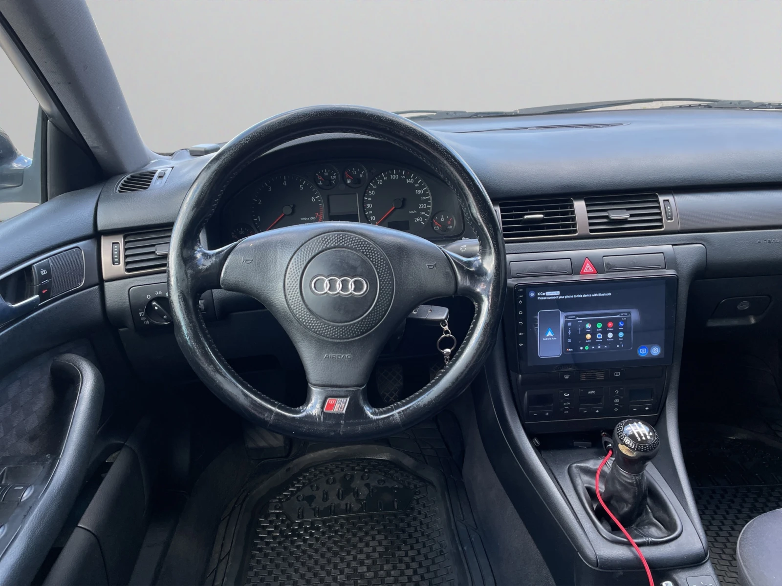Audi A6 1.8 бензин/газ, ръчни скорости, Android Auto / Car, снимка 10 - Автомобили и джипове - 54576424