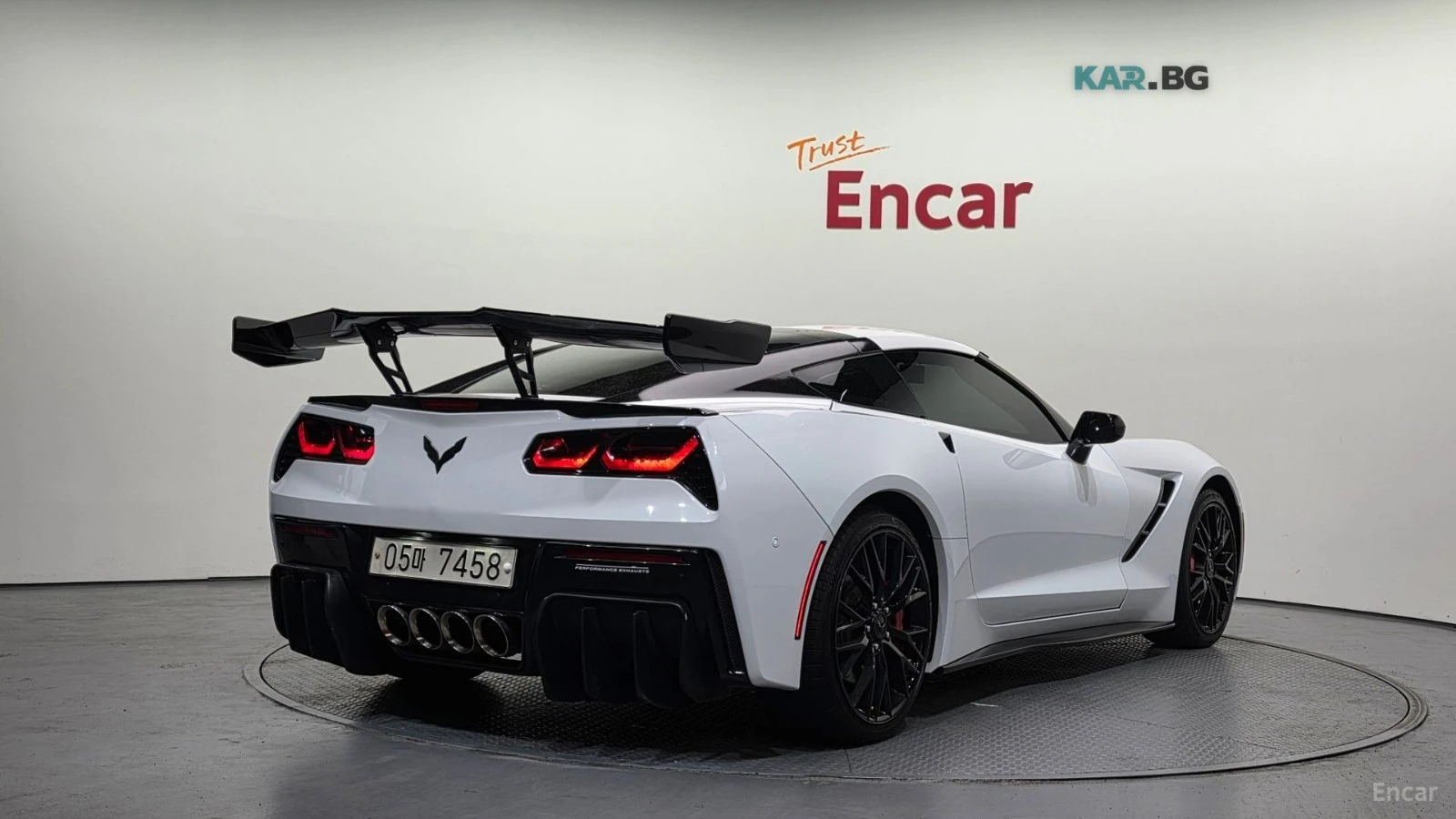 Chevrolet Corvette СПОРТНИ ЧЕРВЕНИ СЕДАЛКИ* F1 ВОЛАН* ПОДГРЕВ* ОБДУХВ, снимка 2 - Автомобили и джипове - 54852079