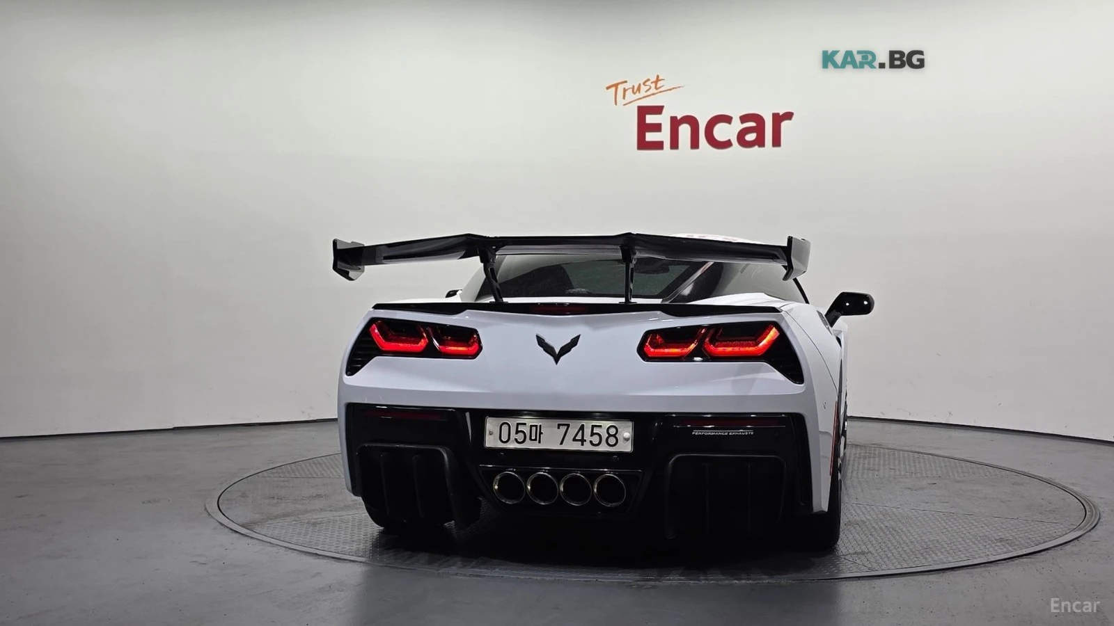 Chevrolet Corvette СПОРТНИ ЧЕРВЕНИ СЕДАЛКИ* F1 ВОЛАН* ПОДГРЕВ* ОБДУХВ, снимка 4 - Автомобили и джипове - 54852079
