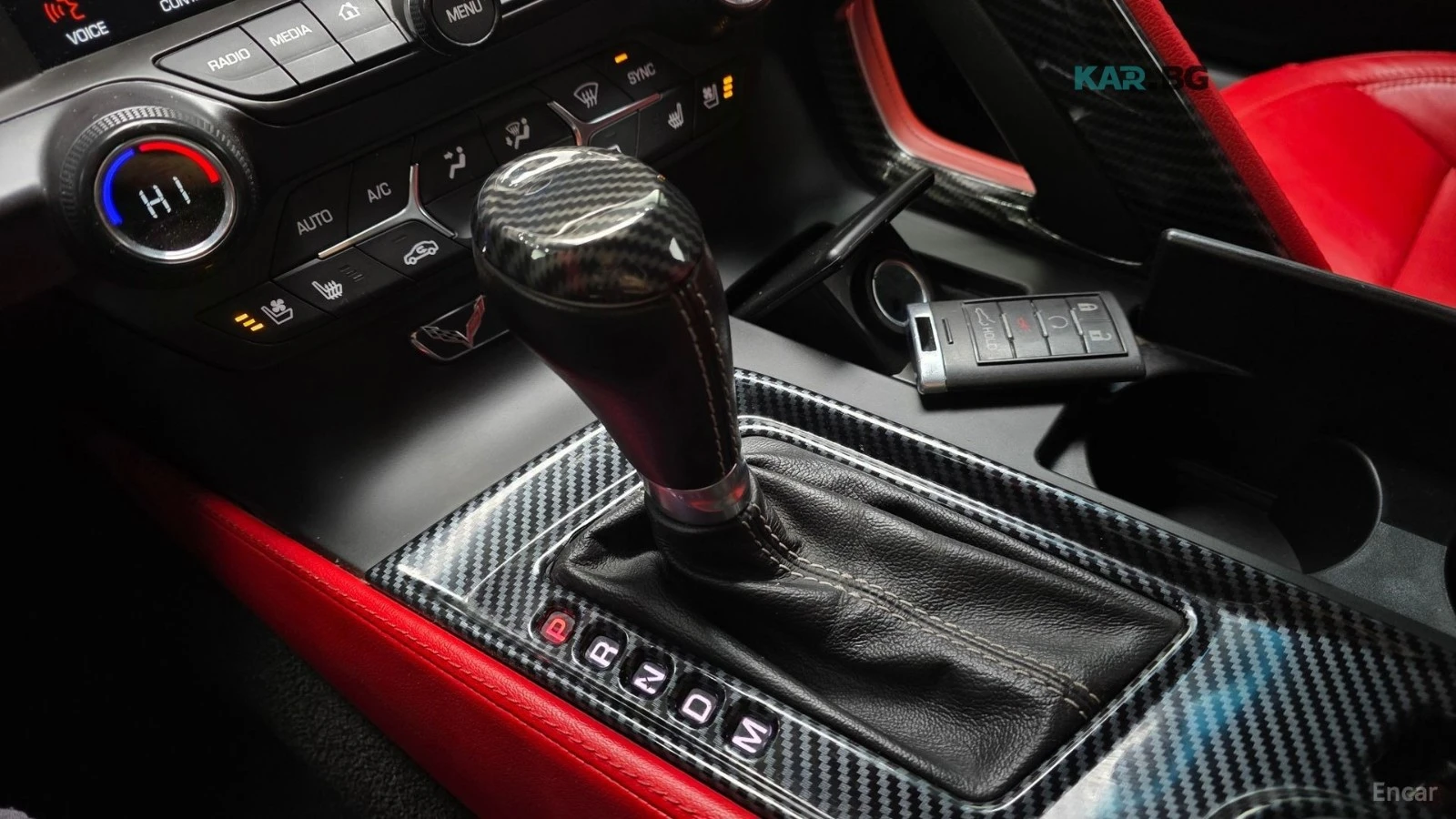Chevrolet Corvette СПОРТНИ ЧЕРВЕНИ СЕДАЛКИ* F1 ВОЛАН* ПОДГРЕВ* ОБДУХВ, снимка 9 - Автомобили и джипове - 54852079