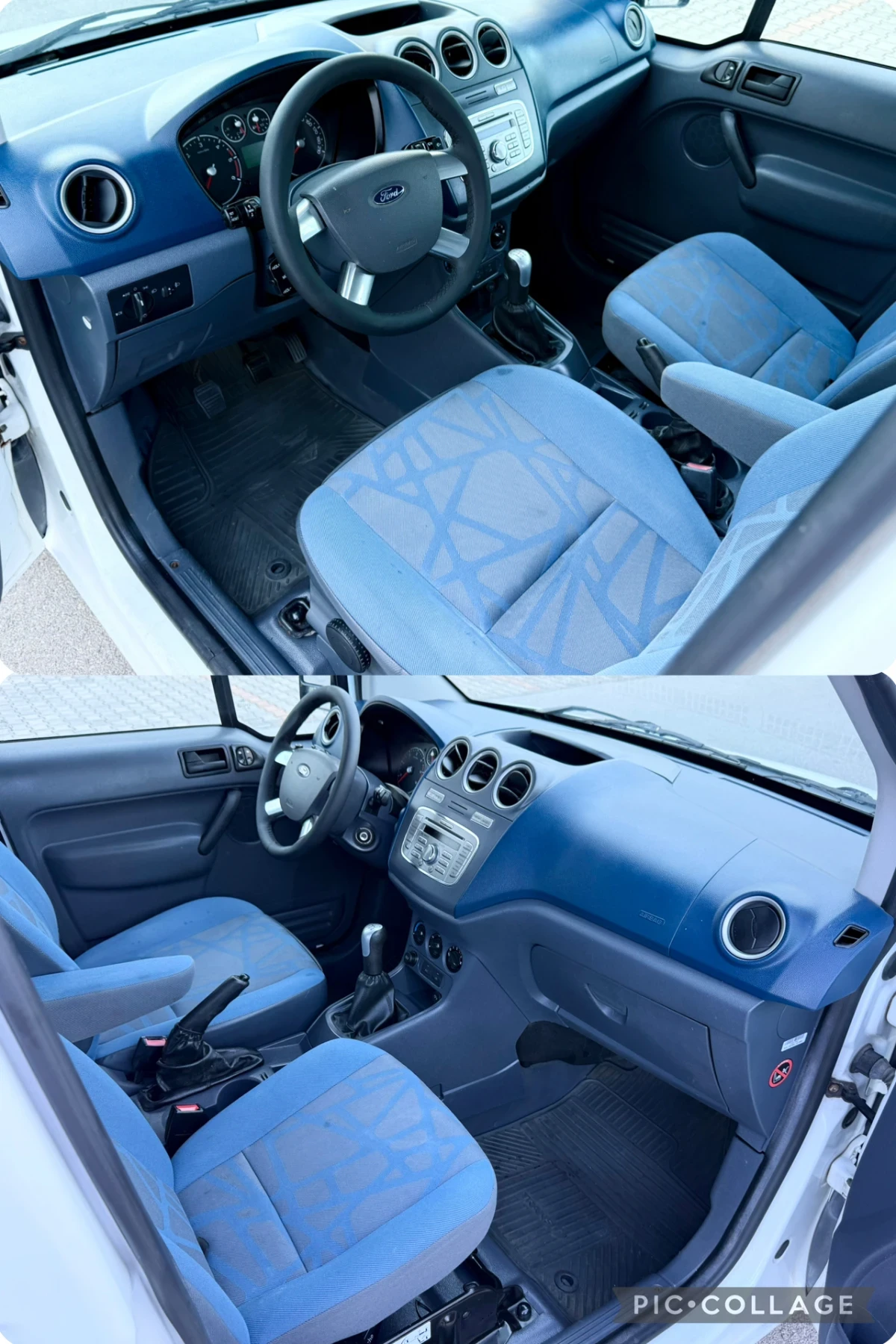 Ford Connect 1.8 TDCi/90kc/* Facelift* /Климатик/Лети джанти , снимка 8 - Автомобили и джипове - 55245327