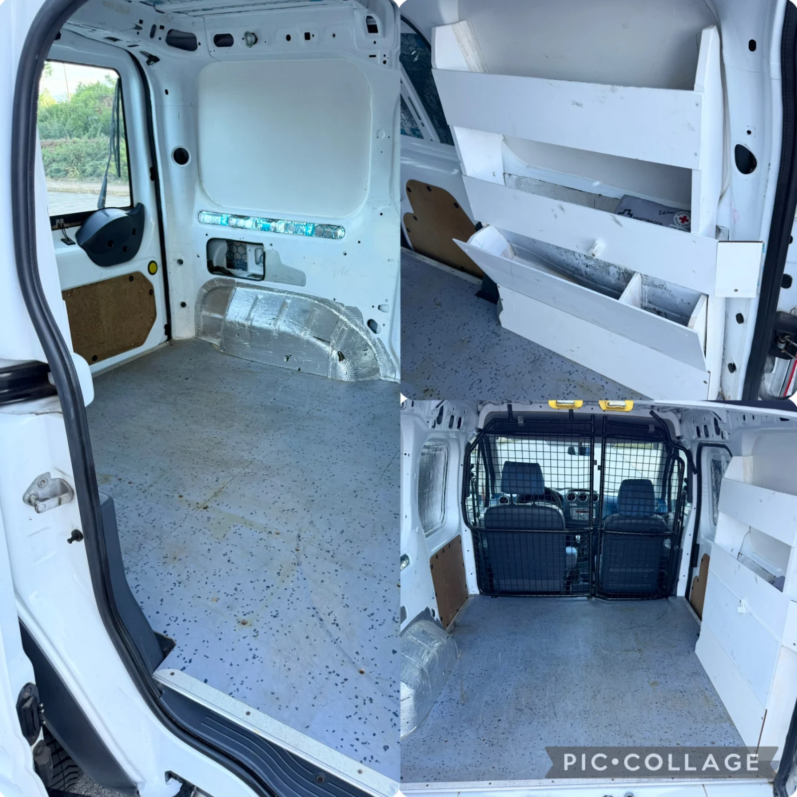 Ford Connect 1.8 TDCi/90kc/* Facelift* /Климатик/Лети джанти , снимка 15 - Автомобили и джипове - 55245327
