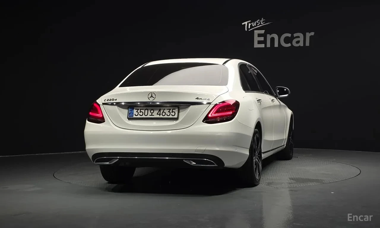 Mercedes-Benz C 220 * C220 d 4MATIC Exclusive * ЦЕНА ДО БГ, снимка 4 - Автомобили и джипове - 55991962