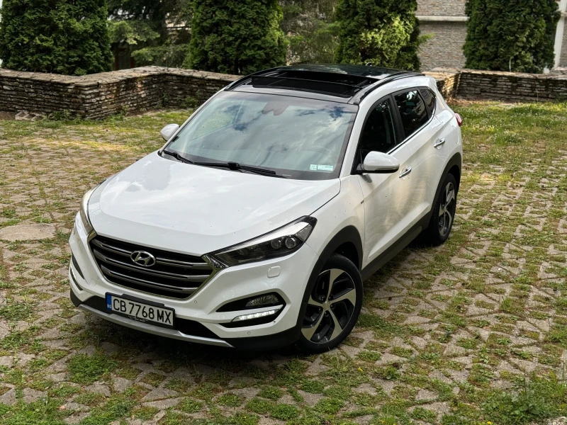 Hyundai Tucson 2.0 CRDI 4wd / Premium / Full, снимка 1 - Автомобили и джипове - 46263421