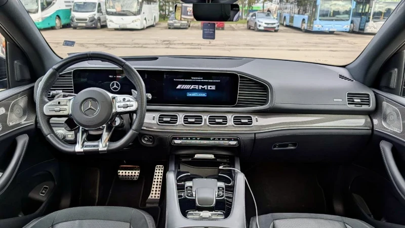 Mercedes-Benz GLE 53 4MATIC GLE 53 AMG, Гаранция, Head Up Display, Burmester, снимка 10 - Автомобили и джипове - 49550768