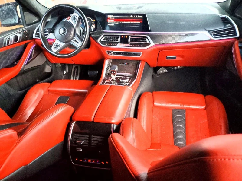 BMW X6 M* Harman Kardon* Червен салон* 360* Lane assist* , снимка 8 - Автомобили и джипове - 53268998