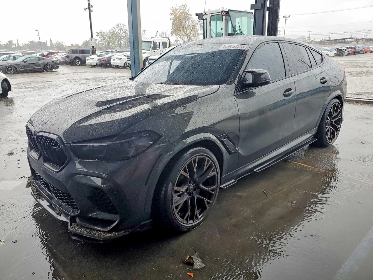 BMW X6 M* Harman Kardon* Червен салон* 360* Lane assist* , снимка 1