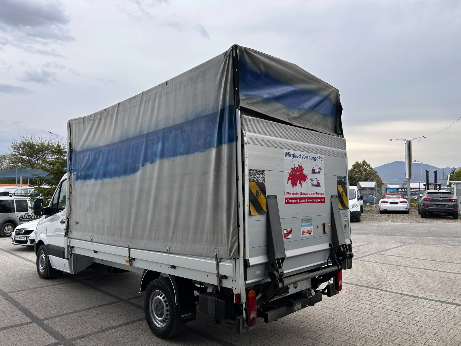 Mercedes-Benz Sprinter 319 CDI 4,25м. Падащ борд Клима Euro 5  - изображение 5