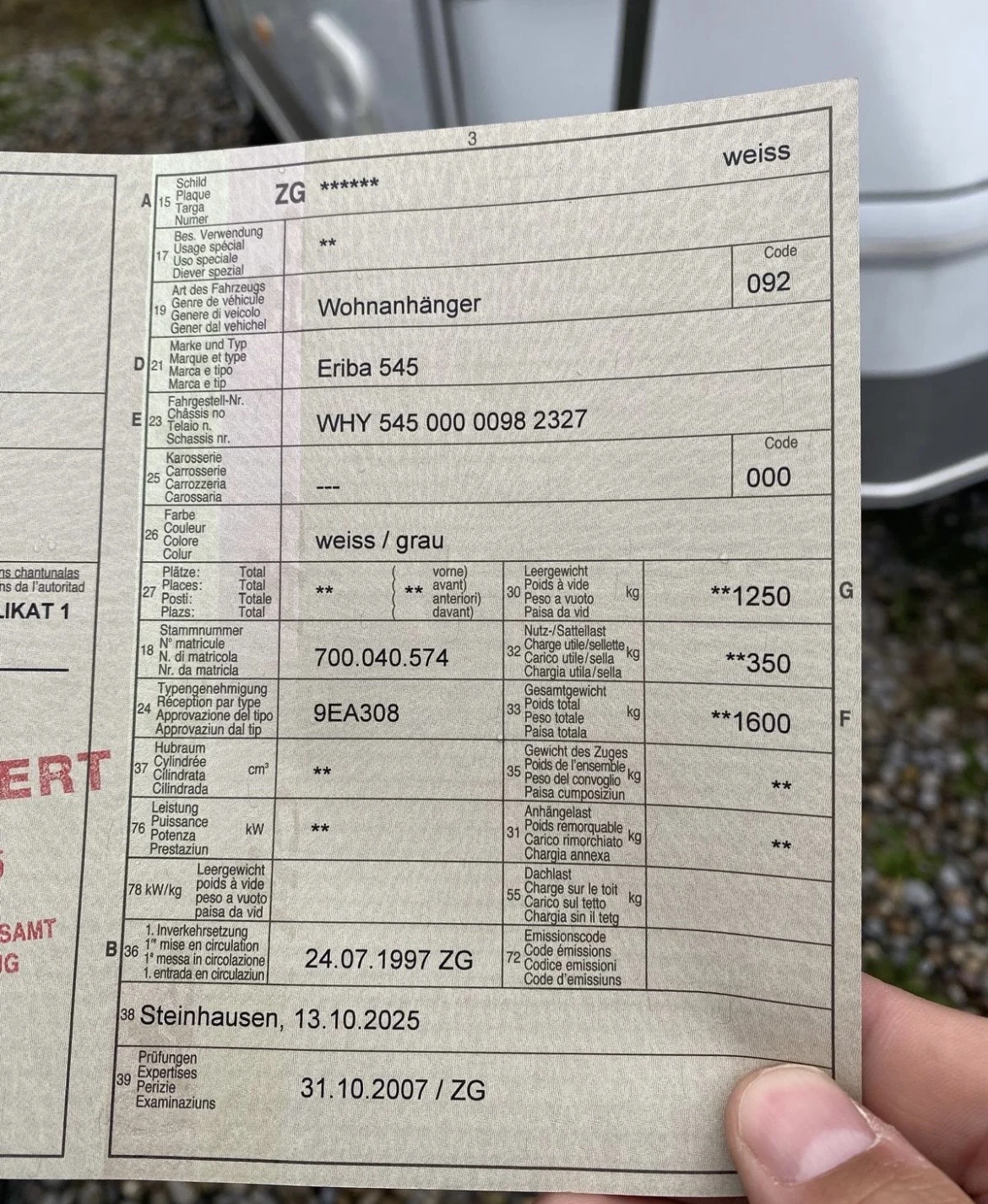 Каравана HYMER / ERIBA, снимка 16 - Каравани и кемпери - 53979042