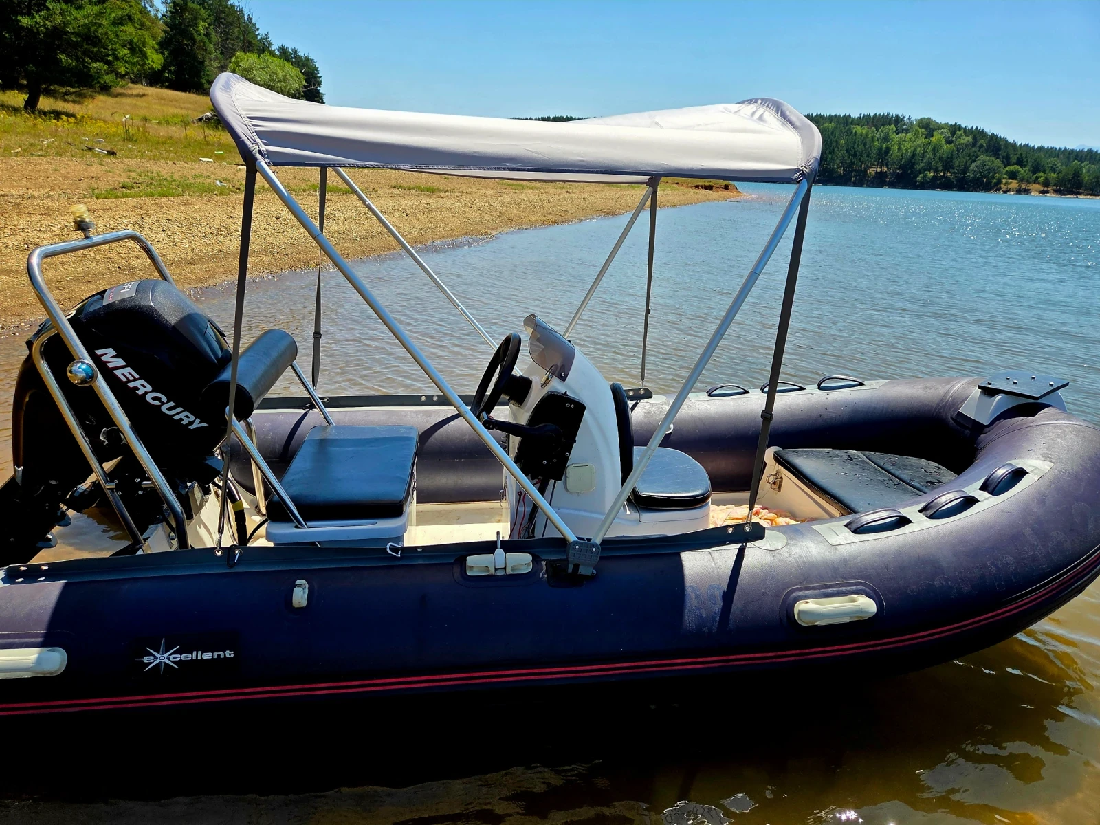 Лодка Maritime Technik  Excellent  RIB , снимка 3 - Воден транспорт - 55500813