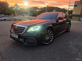 Mercedes-Benz S 350 4MATIC* КОЖА* ПОДГРЕВ* ОБДУХВ* BURMASTER* PANO* 36, снимка 1