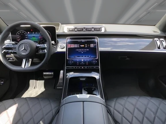 Mercedes-Benz S 450 d Long 4Matic = AMG Line = Гаранция, снимка 6 - Автомобили и джипове - 54760870