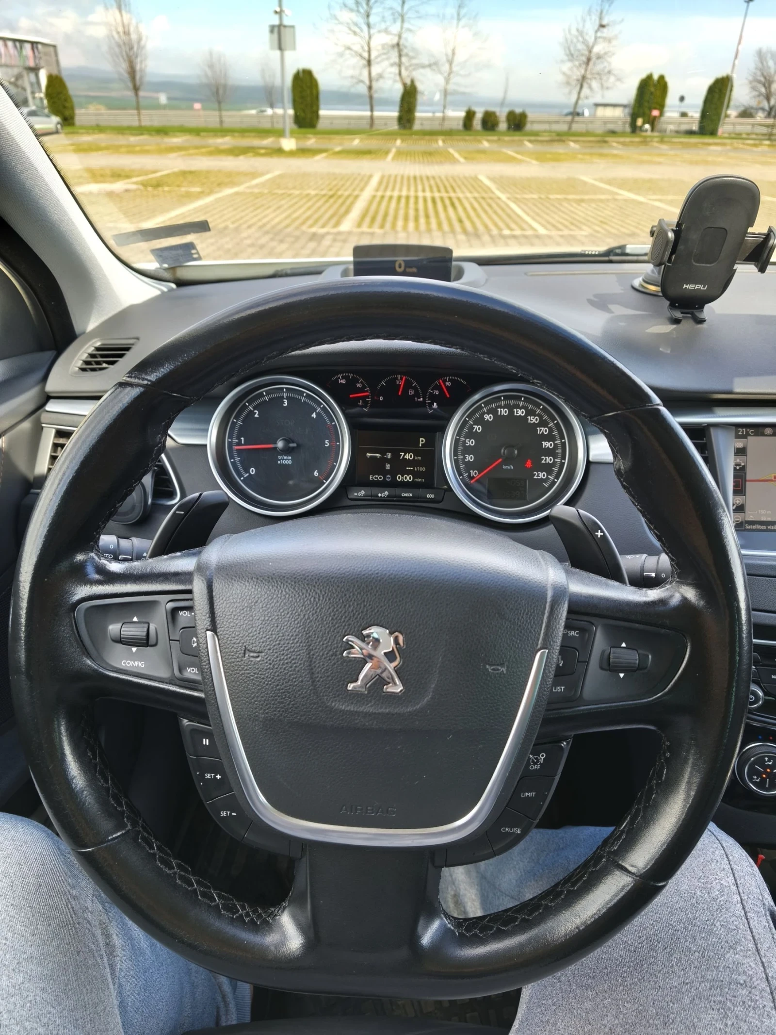 Peugeot 508 2.0 Bluehdi 181кс, снимка 12 - Автомобили и джипове - 54082305