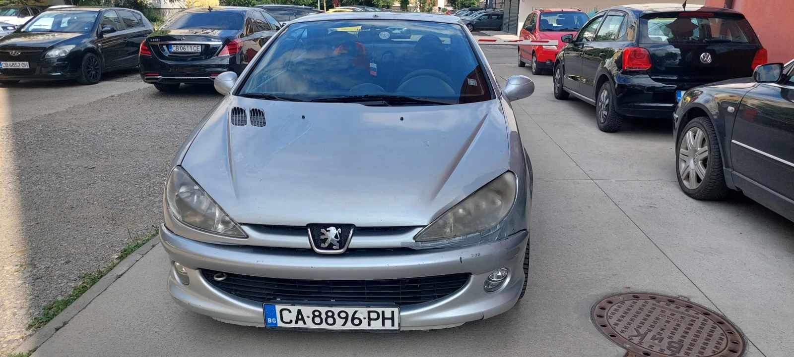 Peugeot 206 CC 2.0 136 коня бензин газ