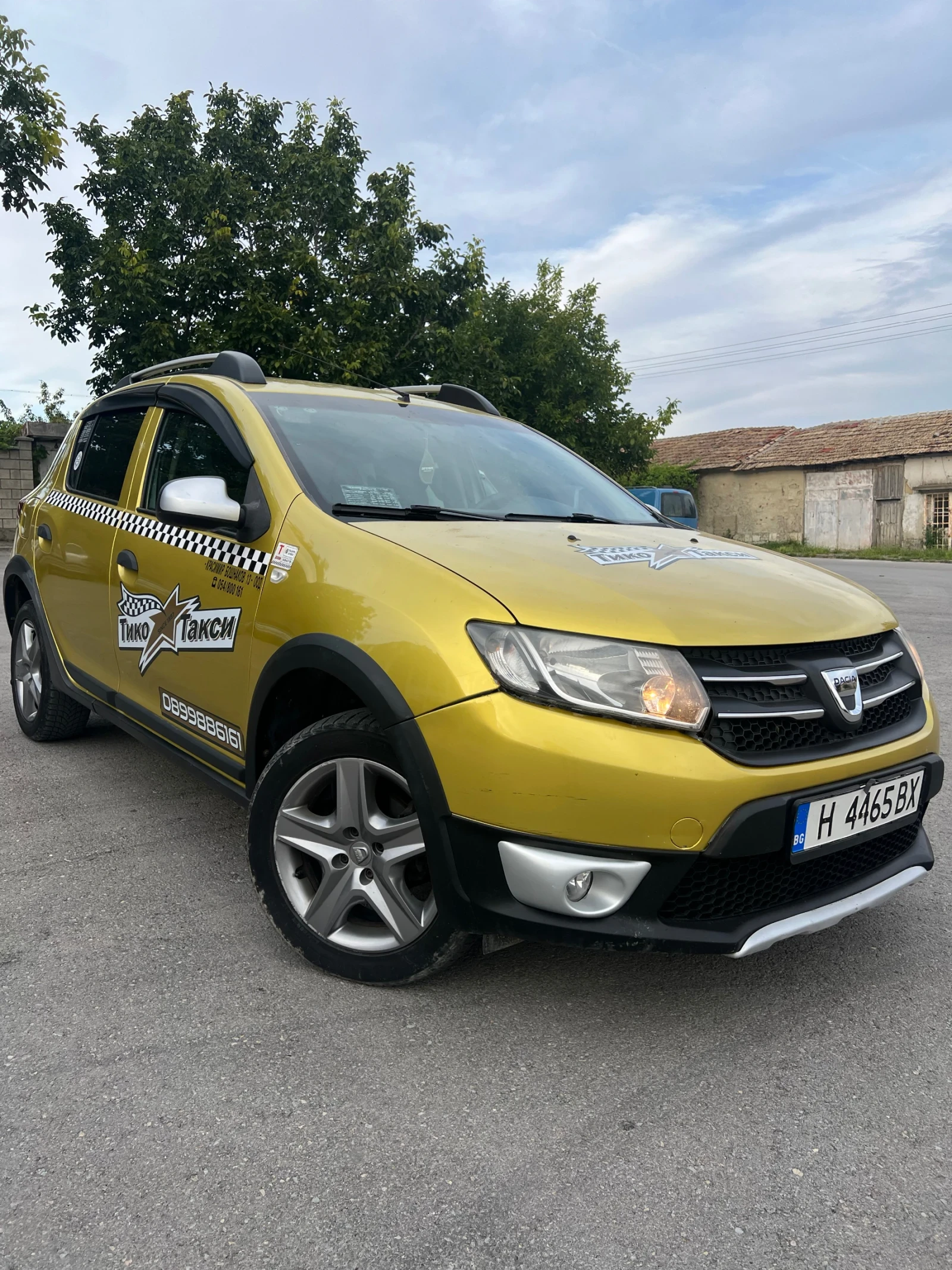 Dacia Sandero 9.0TCe* Stepway* 90hp* ГАЗ* КЛИМА* КОЖА, снимка 3 - Автомобили и джипове - 55943222