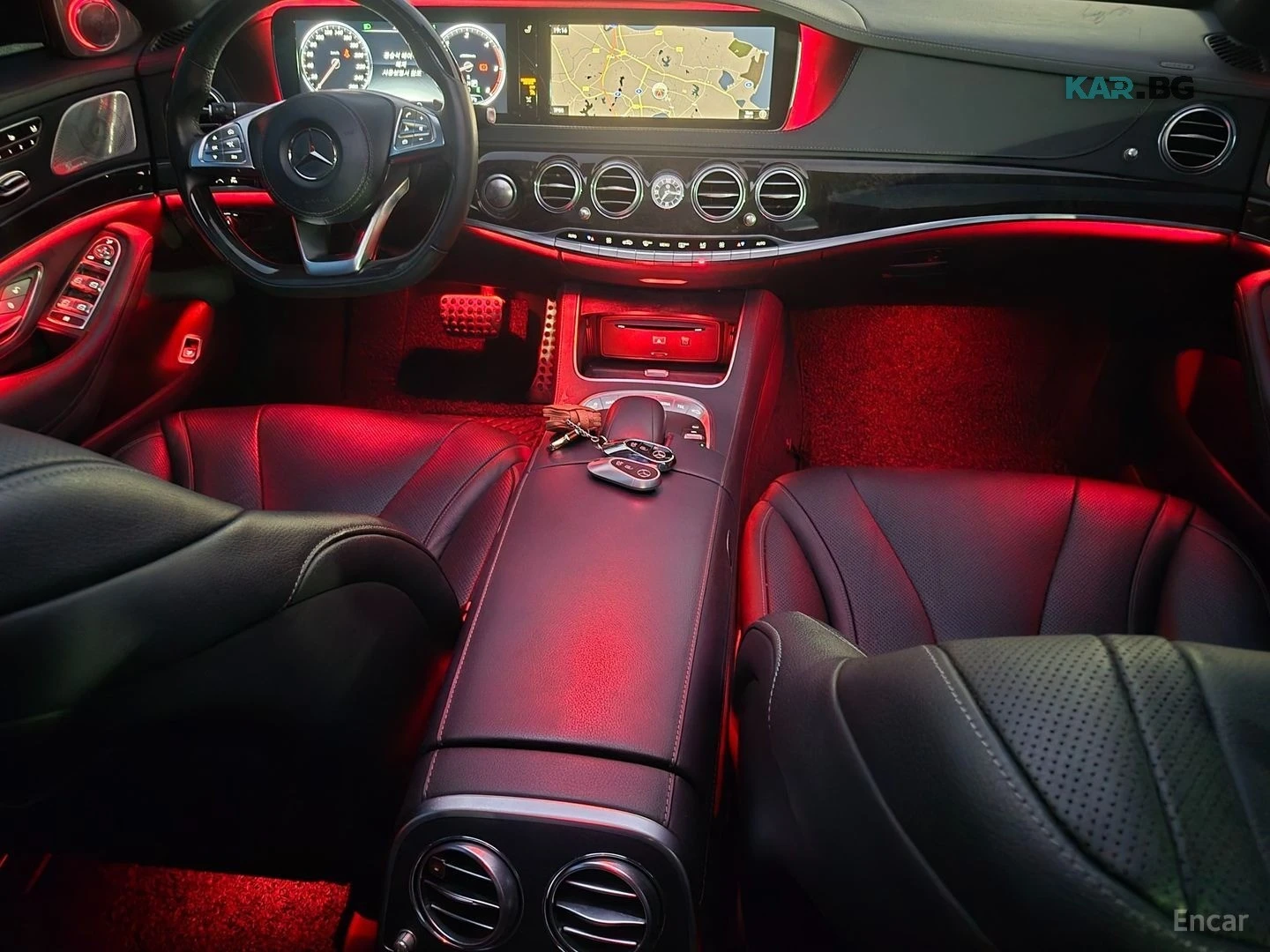 Mercedes-Benz S 350 4MATIC* КОЖА* ПОДГРЕВ* ОБДУХВ* BURMASTER* PANO* 36, снимка 10 - Автомобили и джипове - 56103409