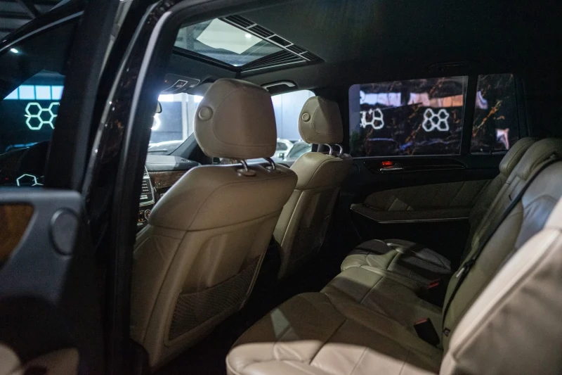 Mercedes-Benz GL 350 D 4 MATIC FULL AMG LINE 7-МЕСТЕН ПАНО ЛИЗИНГ 100%, снимка 14 - Автомобили и джипове - 52485922