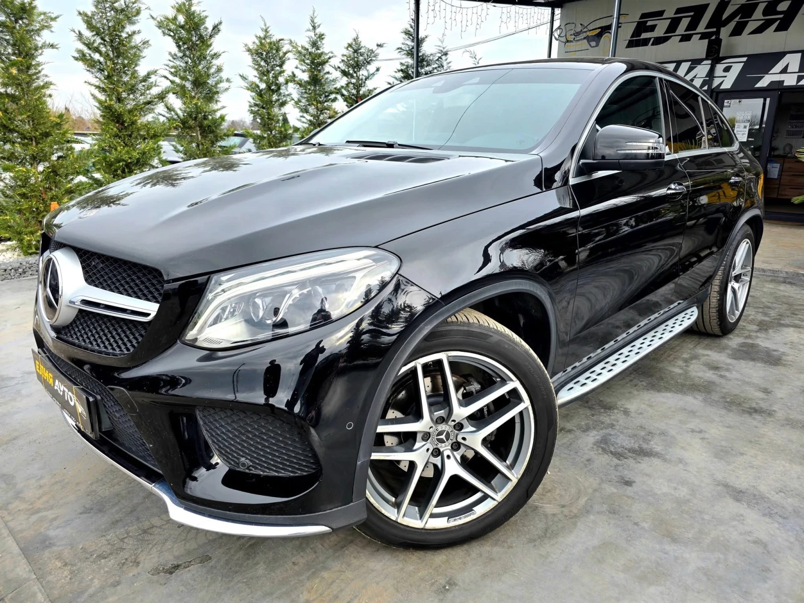 Mercedes-Benz GLE 350 D 4MATIC FULL AMG LINE ПАНОРАМА 3ХТВ ЛИЗИНГ 100%, снимка 1