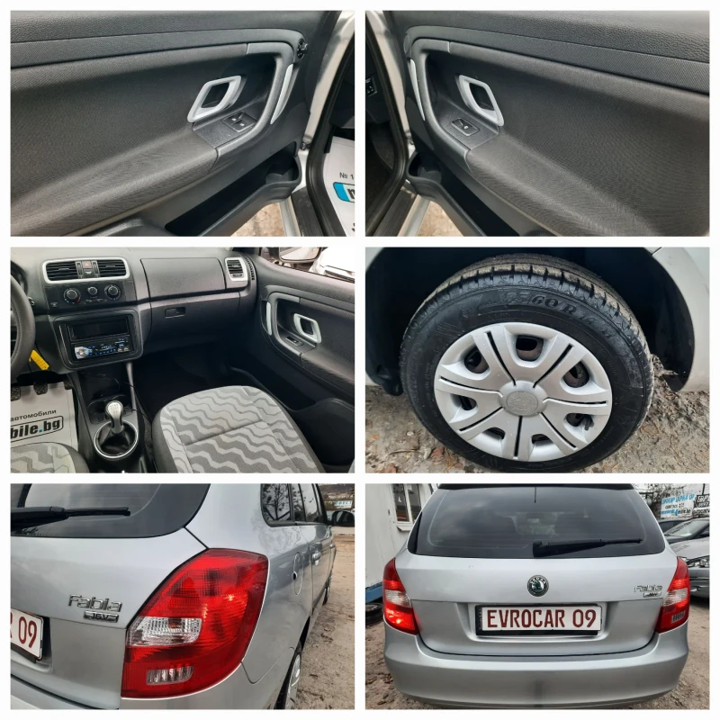 Skoda Fabia 2010та 1.4i СТАРИЯ !!, снимка 15 - Автомобили и джипове - 48118761