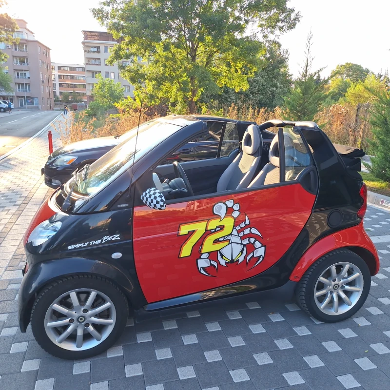 Smart Fortwo Кабриолет, снимка 4 - Автомобили и джипове - 51703741