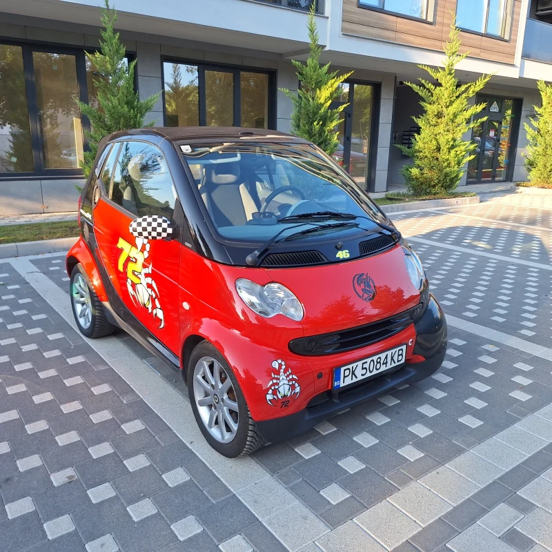 Smart Fortwo Кабриолет, снимка 2 - Автомобили и джипове - 51703741