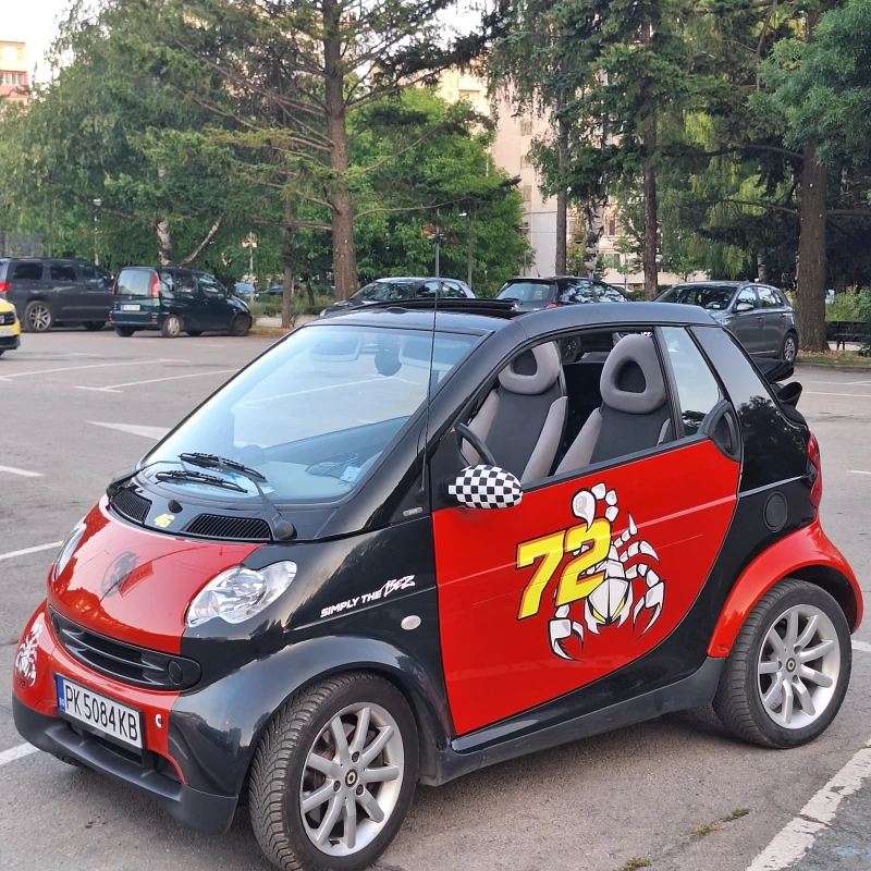 Smart Fortwo Кабриолет, снимка 11 - Автомобили и джипове - 51703741