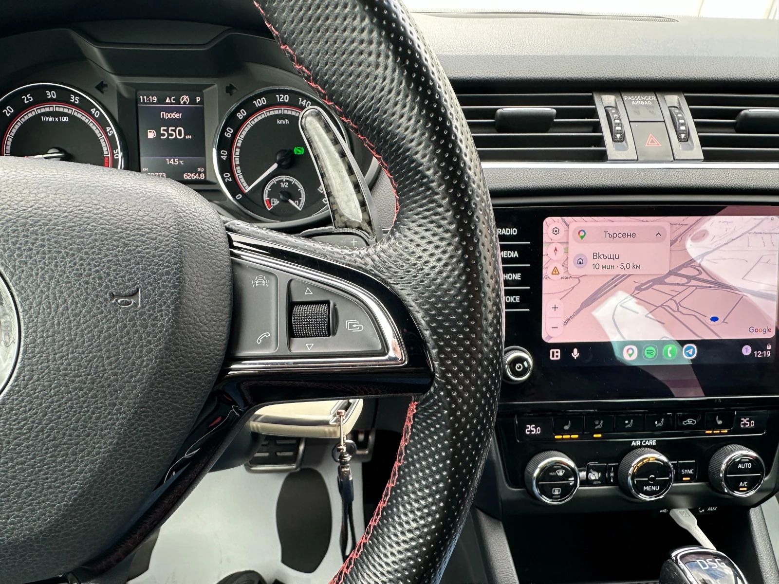 Skoda Octavia VRS/Facelift/От България, снимка 17 - Автомобили и джипове - 54077558