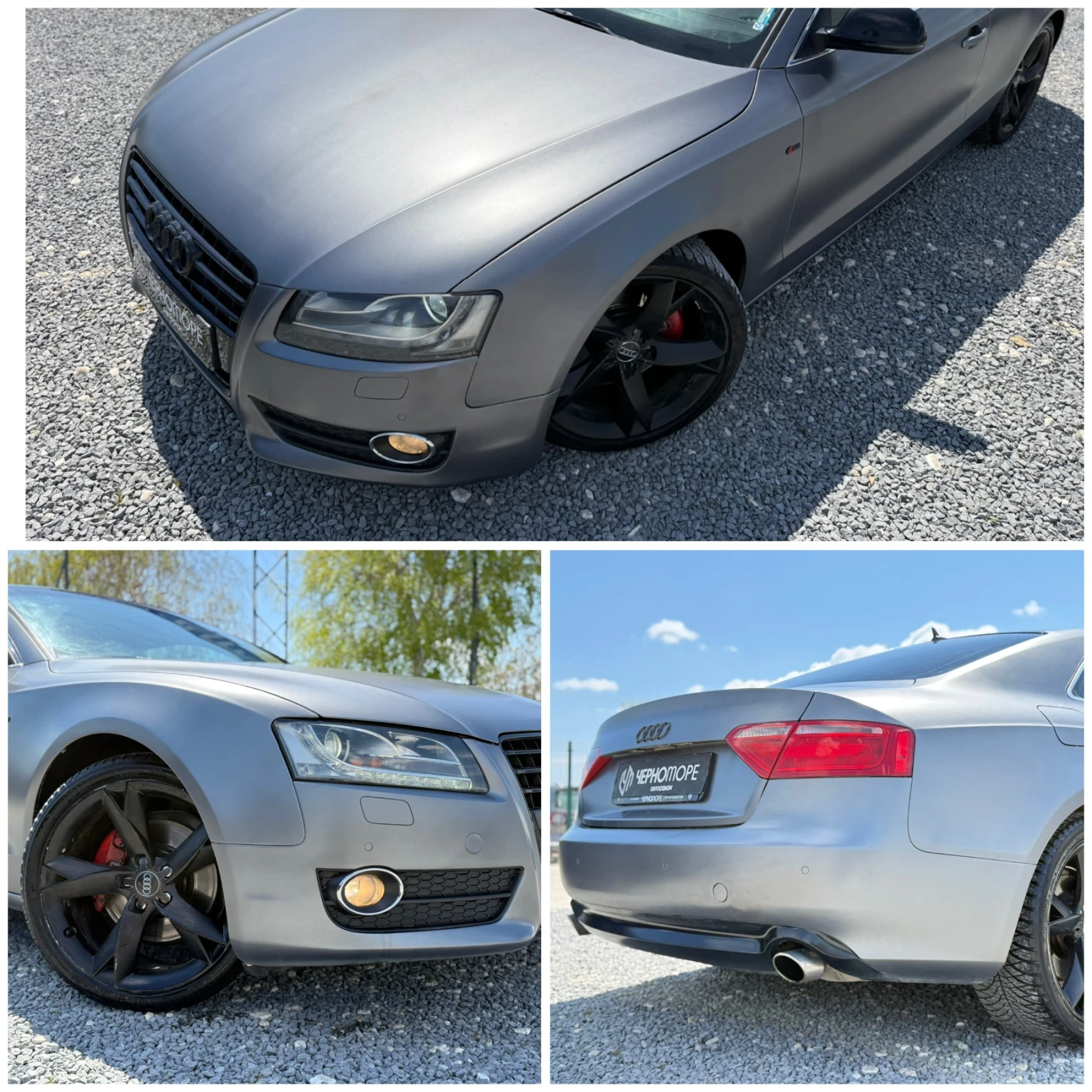 Audi A5 3xS-line Designo Magno Graphite, снимка 8 - Автомобили и джипове - 54332275