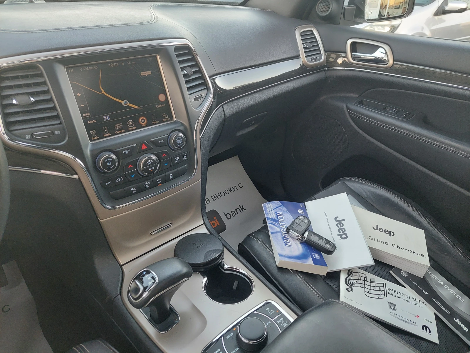 Jeep Grand cherokee 3.0CRD OVERLAND 8 СКОРОСТИ | Mobile.bg — изображение 13