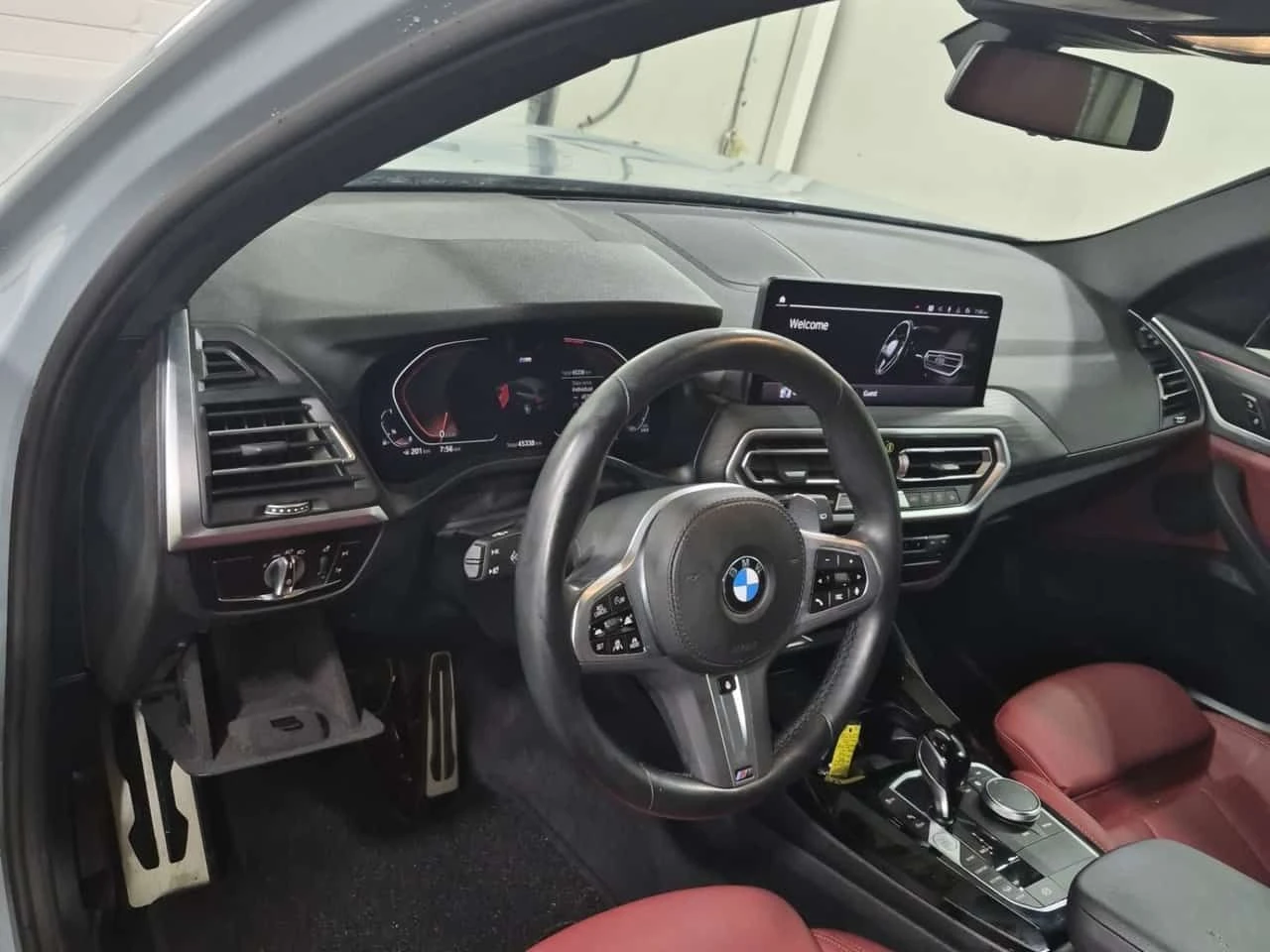 BMW X3  XDRIVE30I / RED INT / DISTRONIC / , снимка 10 - Автомобили и джипове - 55542073