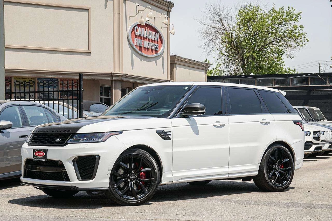 Land Rover Range Rover Sport SVR Carbon Edition | CLEAN CARFAX| RED INT| PANO| 