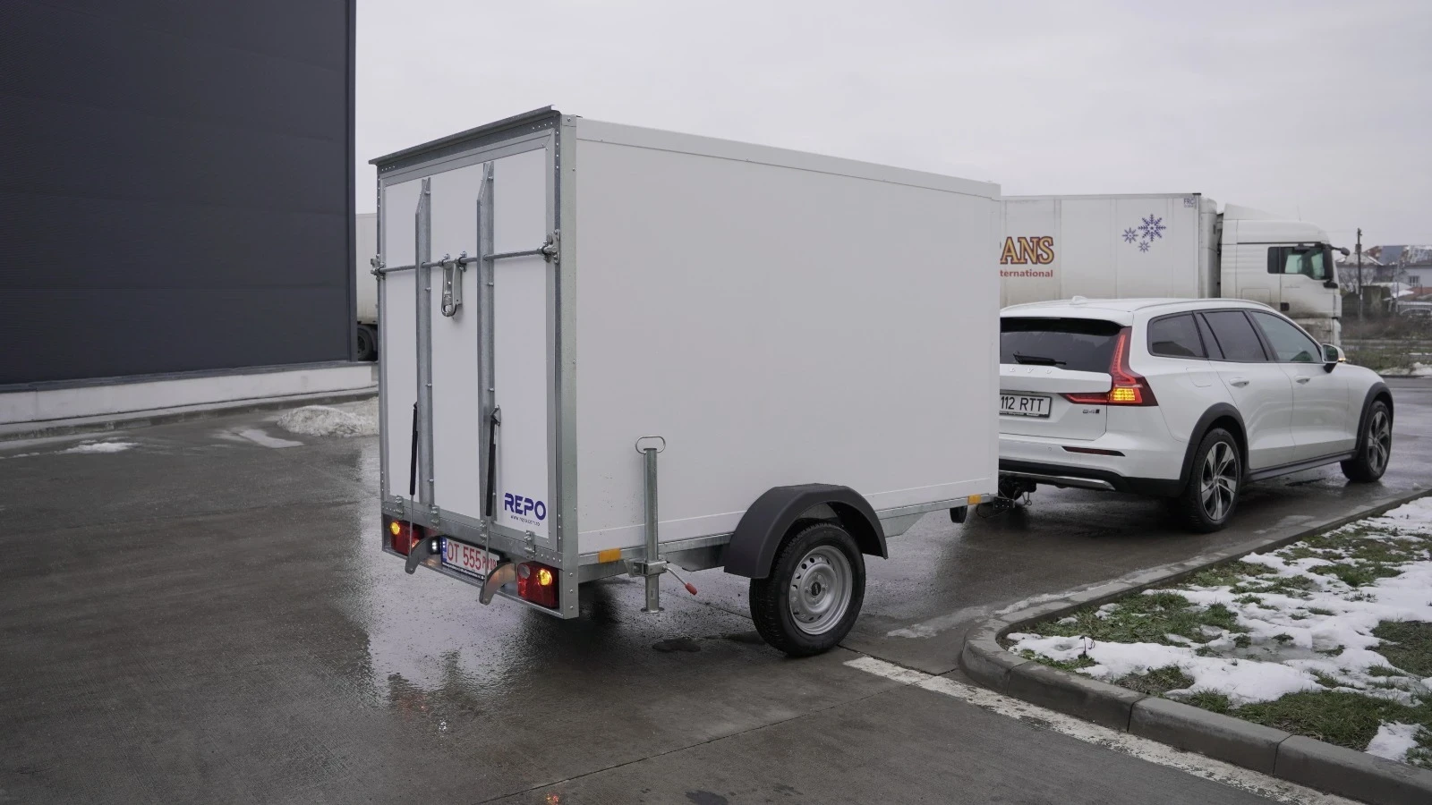 За автомобил Agados Ремарке фургон 2.5х1.50х1.50, снимка 12 - Ремаркета - 54123838