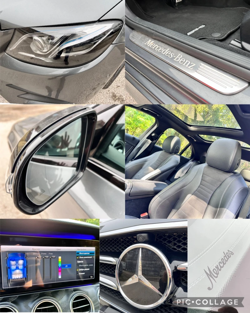 Mercedes-Benz E 220 4 MATIC* AMG-LINE* FACE* 9G* CAM360* DIST* PANO* , снимка 15 - Автомобили и джипове - 47028928