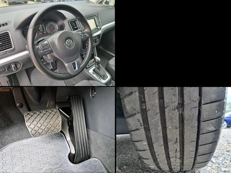 VW Sharan 2.0TDI* КЛИМА* NAVI* ТЕМПОМАТ* ПАРКТР* ГЕРМАНИЯ, снимка 12 - Автомобили и джипове - 47395109