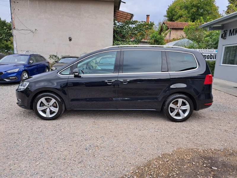 VW Sharan 2.0TDI* КЛИМА* NAVI* ТЕМПОМАТ* ПАРКТР* ГЕРМАНИЯ, снимка 3 - Автомобили и джипове - 47395109