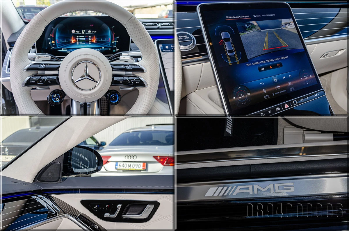 Mercedes-Benz S 63 AMG E-PERF PLUG IN HYBRID 3xEXCL CERAMIC DESIGNO BURM | Mobile.bg   15