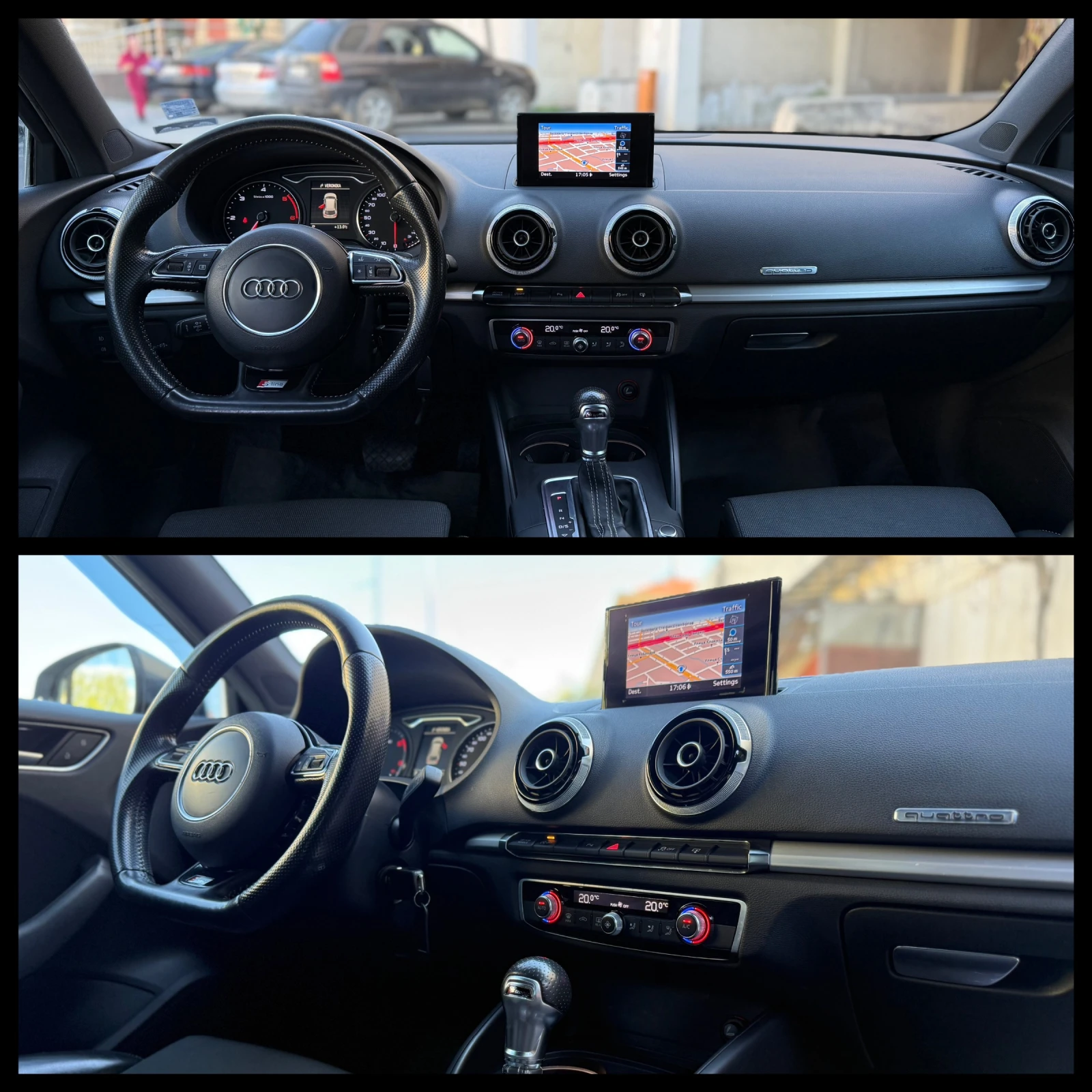 Audi A3 6 ������ ��������/2.0TDI Quattro 184�.�. S Line | Mobile.bg � ����������� 11