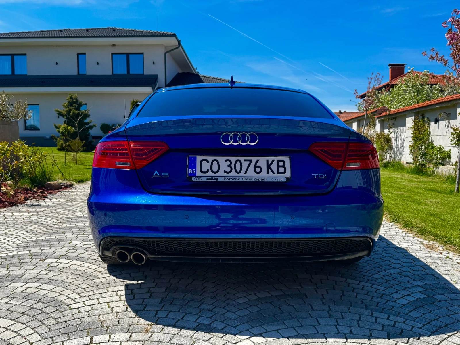 Audi A5 S-Line Black Optic, снимка 6 - Автомобили и джипове - 54313490