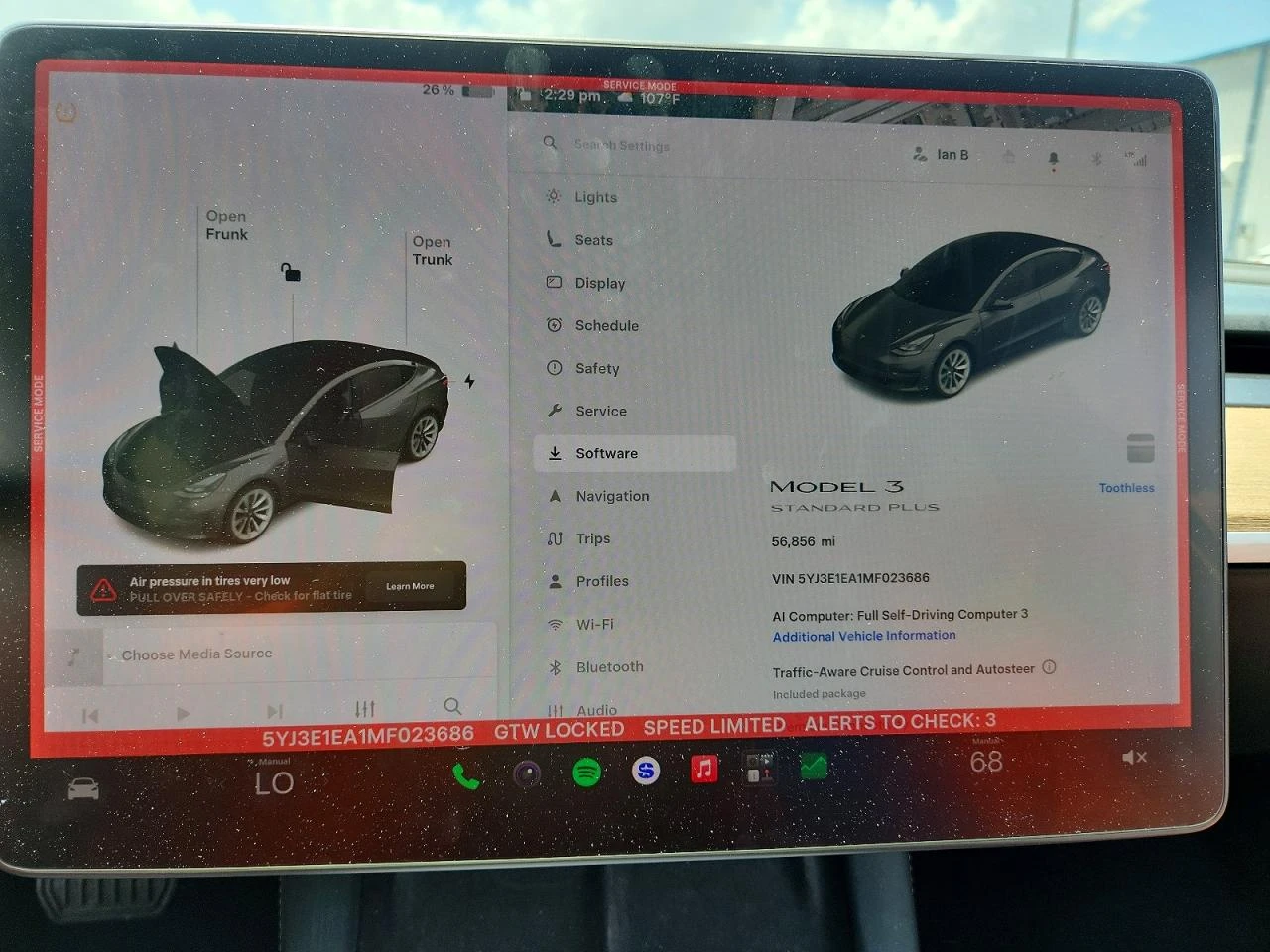 Tesla Model 3, снимка 9 - Автомобили и джипове - 55272139