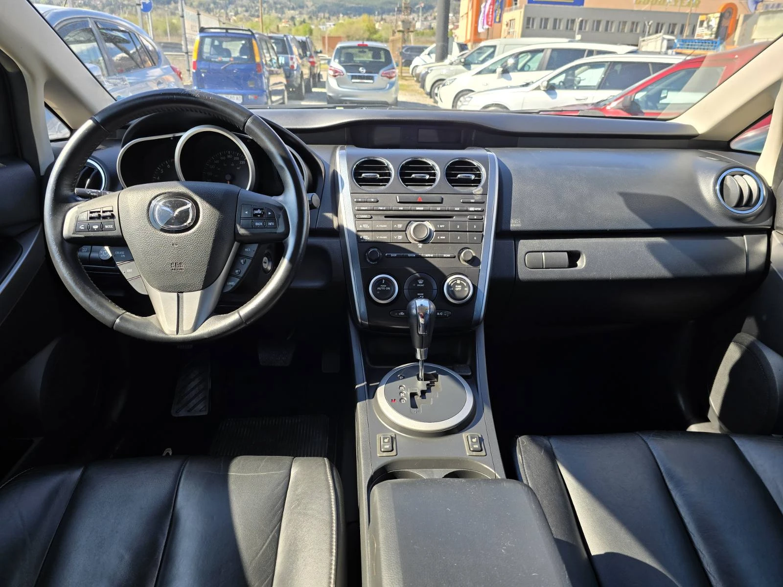 Mazda CX-7 2.5i FACE ГАЗ АВТОМАТИК КОЖА, снимка 10 - Автомобили и джипове - 54288594