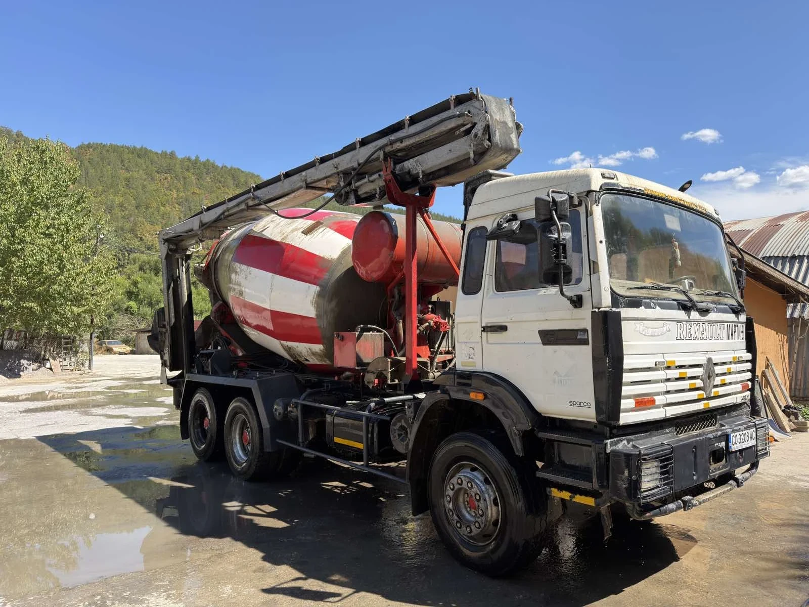 Бетон миксер Renault Maxter G300, снимка 2 - Индустриална техника - 55939148