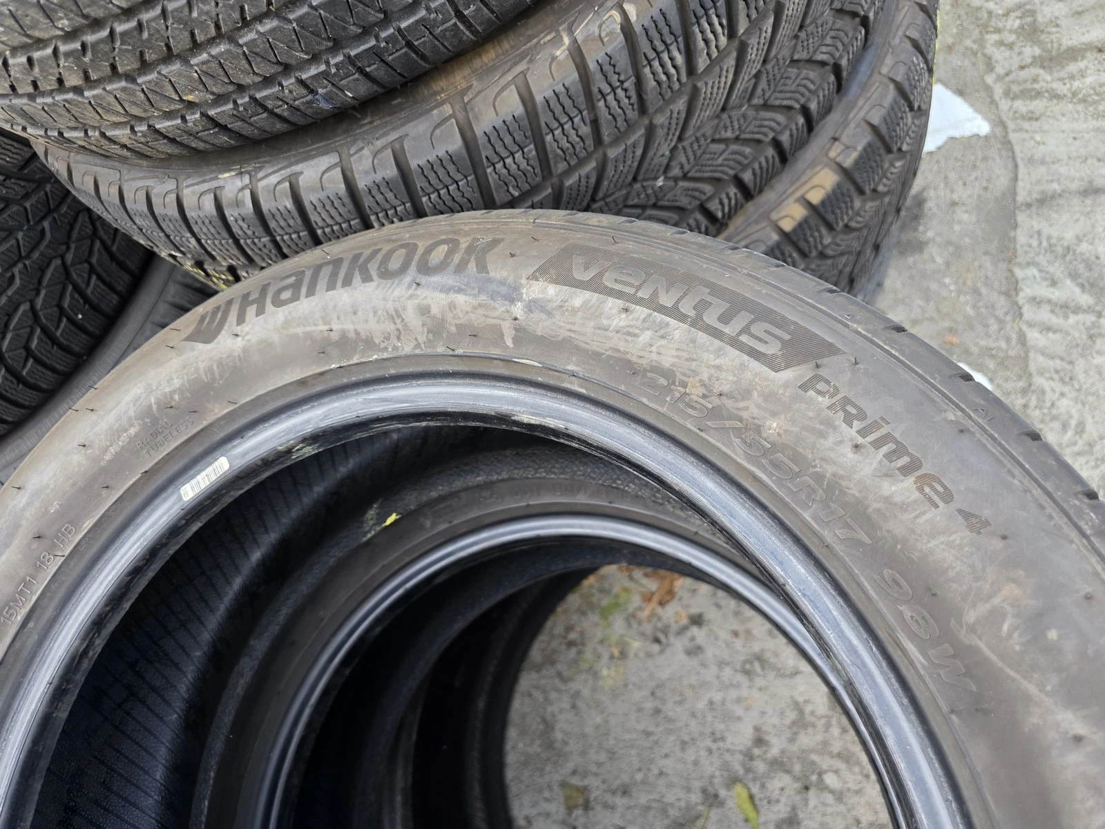 Гуми Летни 215/55R17, снимка 6 - Гуми и джанти - 56730693